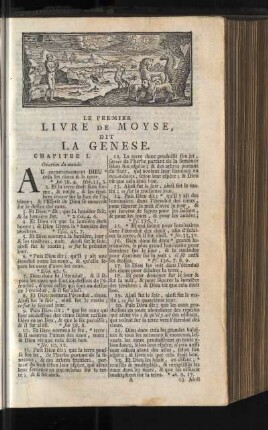 Le Premier Livre De Moyse, Dit La Genese