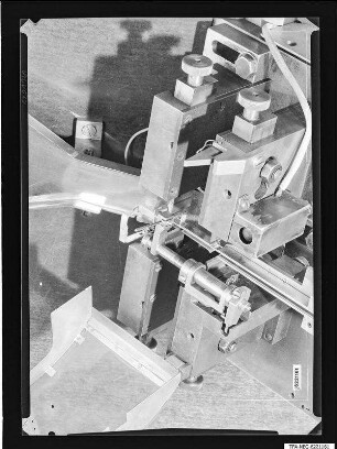 Gitterschneidautomat, Teilansicht, Foto 1962