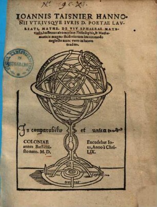 De usu sphaerae materialis