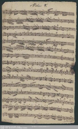 Cantatas - Mus.2-E-655 : V (X), orch, bc