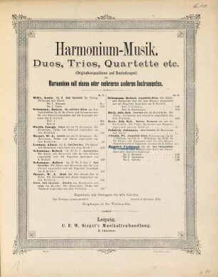 Drei Fantasiestücke für Violoncell (oder Bratsche oder Horn) mit Harmonium- oder Pianoforte-Begleitung : op. 56, No. 1. Romanze