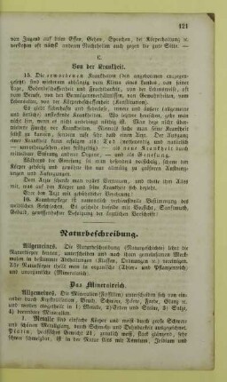 Naturbeschreibung