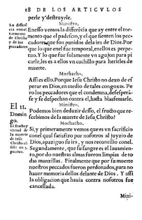 El. 11. Domingo. - El. 20. Domingo.