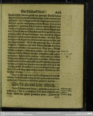 Die Fünffte und letzte Ursach