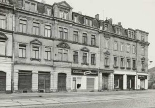 Dresden-Pieschen, Leipziger Straße 52 und 50. Wohn- und Geschäftshäuser (um 1890)