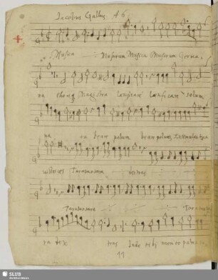 Gallus, Iacobus: Musica musarum germana