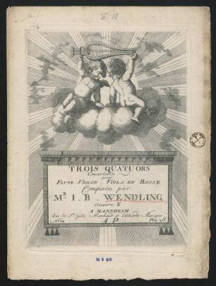 Trois quatuors concertants pour flute, violon, viola et basse, op. 10