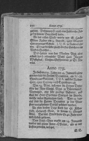 Anno 1731.