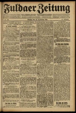 Ausgabe vom Montag, den 25. September 1916.