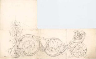 Voit, August von; München; Botanischer Garten - Palmenhaus - Schmuckgitter (Detail)