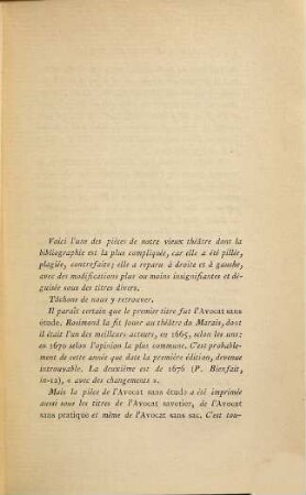 Petites comédies rares et curieuses du XVIIe siècle, 2