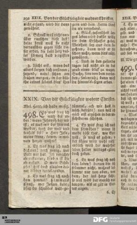 XXIX. Von der Glückseligkeit wahrer Christen.
