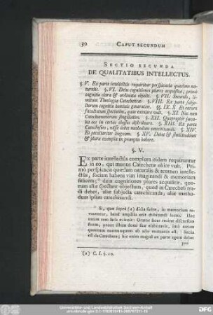 Sectio Secunda De Qualitatibus Intellectus.