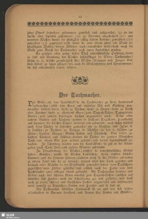 Der Tuchmacher