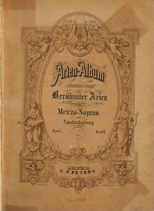 Arien-Album : Sammlung berühmter Arien für Mezzo-Sopran mit Pianofortebegl., 1