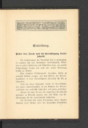 Einleitung. Über den Zweck und die Berechtigung dieser Schrift.