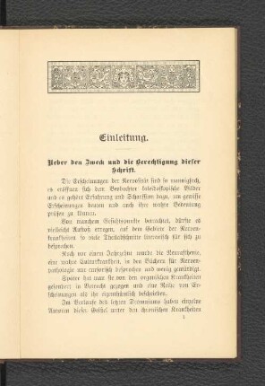 Einleitung. Über den Zweck und die Berechtigung dieser Schrift.
