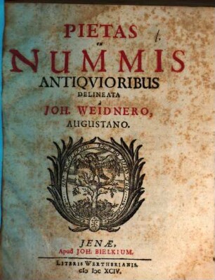 Pietas ex Nummis Antiquioribus Delineata