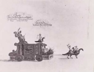 Götteraufzug August des Starken im Februar 1695