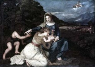 Madonna mit der heiligen Katharina und dem heiligen Johannes