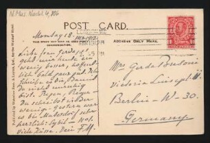 Postkarte an Gerda Busoni : 18.03.1912