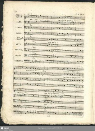 No.8. Nun hab ich überwunden / J.M. Bach.