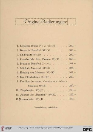 [Original-Radierungen 1-30]