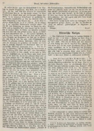 78-80 Literarische Notizen
