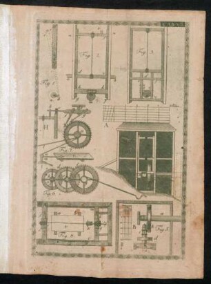 Tab. VII. Fig. 1. - Fig. 3., Fig. 5. - Fig. 8.