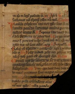 Breviarium (Fragment)