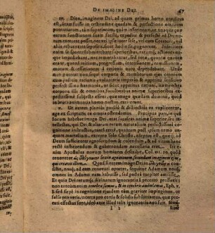 Disputationum Anti-Papisticarum Nona De Imagine Dei