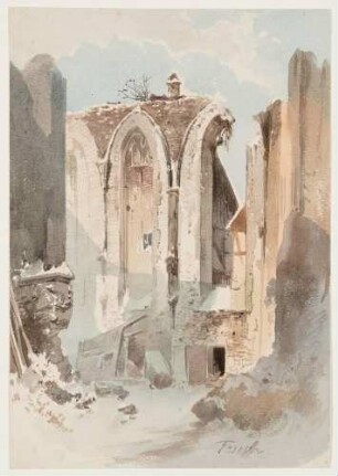Gotische Kirchenruine