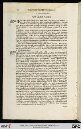 Das neuenzehnede Capitel. Von Wasser-Mühlen