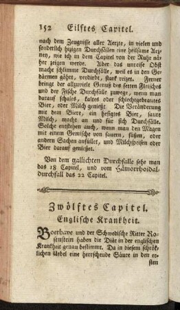 Zwölftes Capitel. Englische Krankheit.