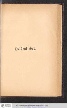 Heldenlieder