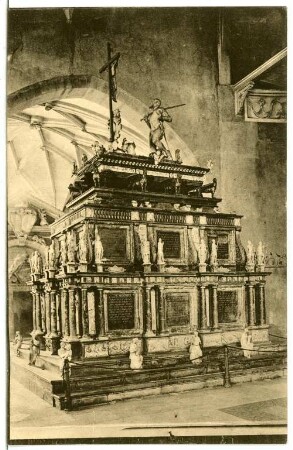 Freiberg. Grabdenkmal des Kurfürsten Moritz im Dom