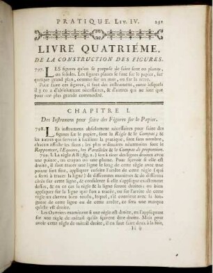 Livre Quatriéme. De la Construction des Figures.