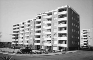 Freiburg; [Betzenhausen-]Bischofslinde: Altenheim der GSG; Uhlenhuthstraße; ohne Vordergrund