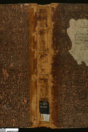 Auftragsbuch über das vor dem Heidelberger Tor gelegene Rheinhäuser Hof- und Erbbestandsgut
