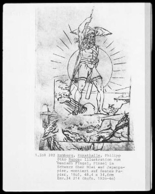 Illustrationsentwürfe zu "Ossian" — Fingal