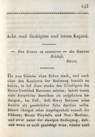 Acht und fünfzigstes Kapitel und letztes Kapitel