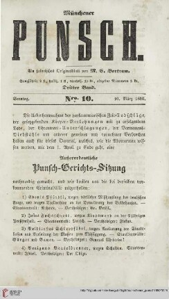 Nro. 10 (10. März 1850)