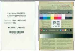 Entnazifizierung Christine Muesse , geb. 01.09.1910 ()
