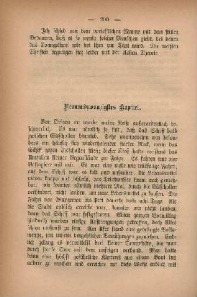 Neunundzwanzigstes Kapitel