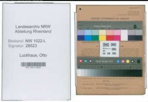 Entnazifizierung Otto Luckhaus , geb. 21.10.1899 (Anwalt)