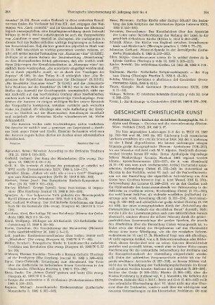 Geschichte christlicher Kunst