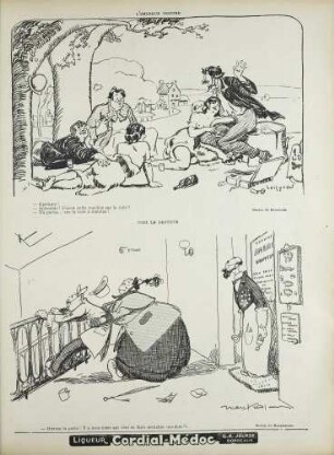 L'heureux peintre; Chez le dentiste
