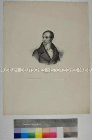Porträt des französischen Politikers und Schriftstellers François Pierre Guillaume Guizot