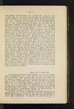 Ruotschä, den 14. August 1904.
