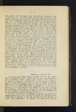 Ruotschä, den 14. August 1904.